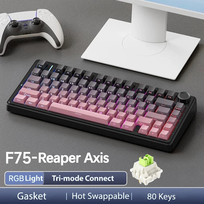 AULA F75Pro Wireless Gaming Mechanical Keyboard