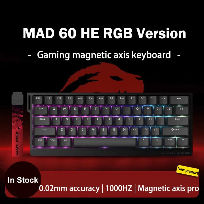 MADLIONS MAD 60/68HE Gaming Magnetic Switch Keyboard