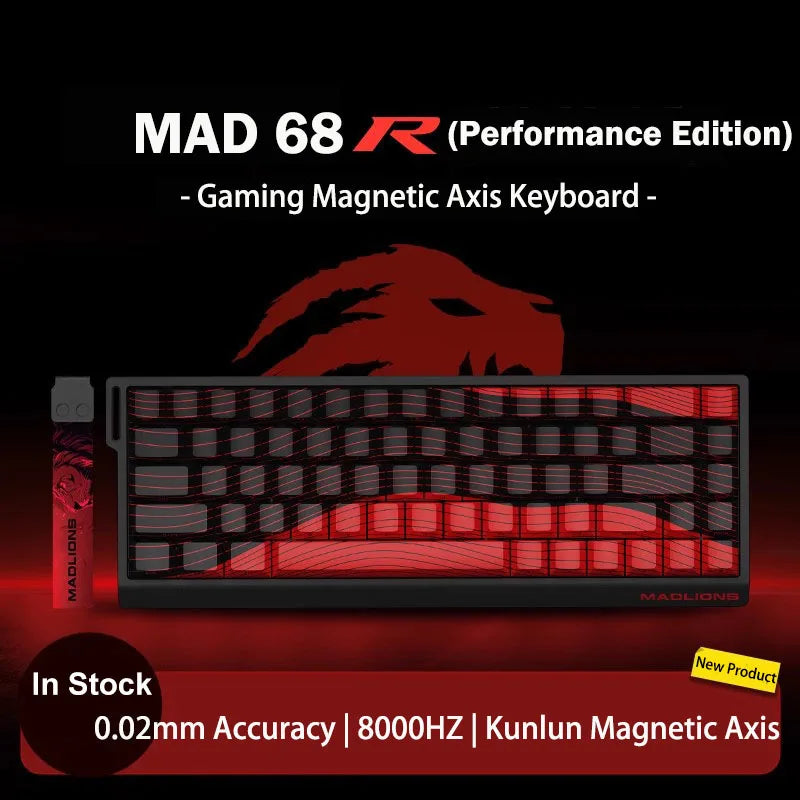 MADLIONS MAD 60/68HE Gaming Magnetic Switch Keyboard