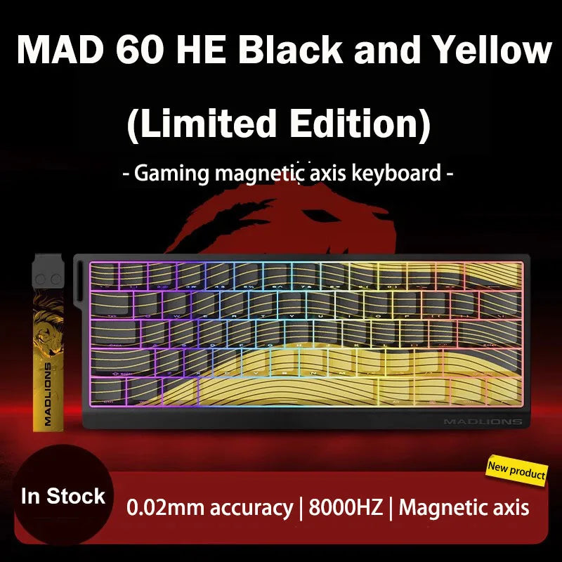 MADLIONS MAD 60/68HE Gaming Magnetic Switch Keyboard