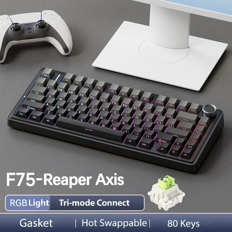 AULA F75Pro Wireless Gaming Mechanical Keyboard