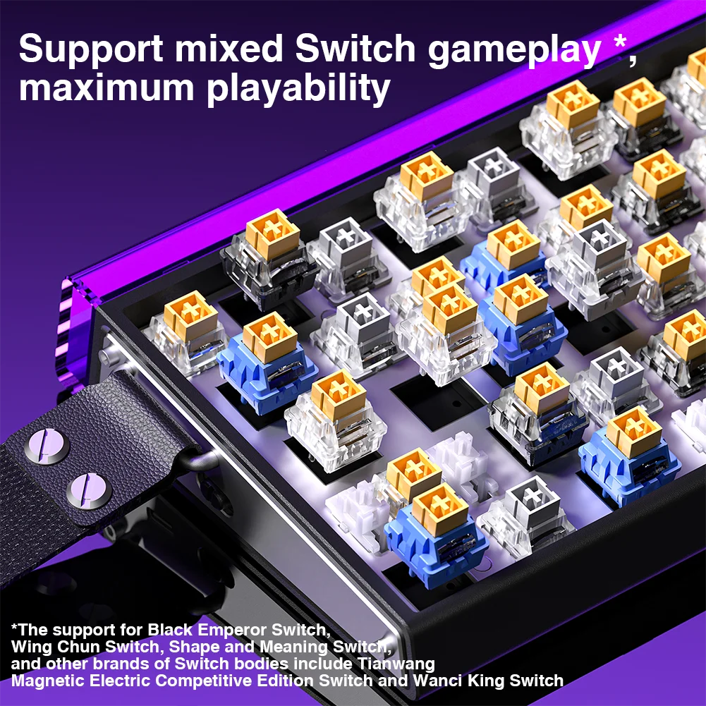 AULA HERO 68HE Magnetic Switch Esports Keyboard with Rapid Trigger