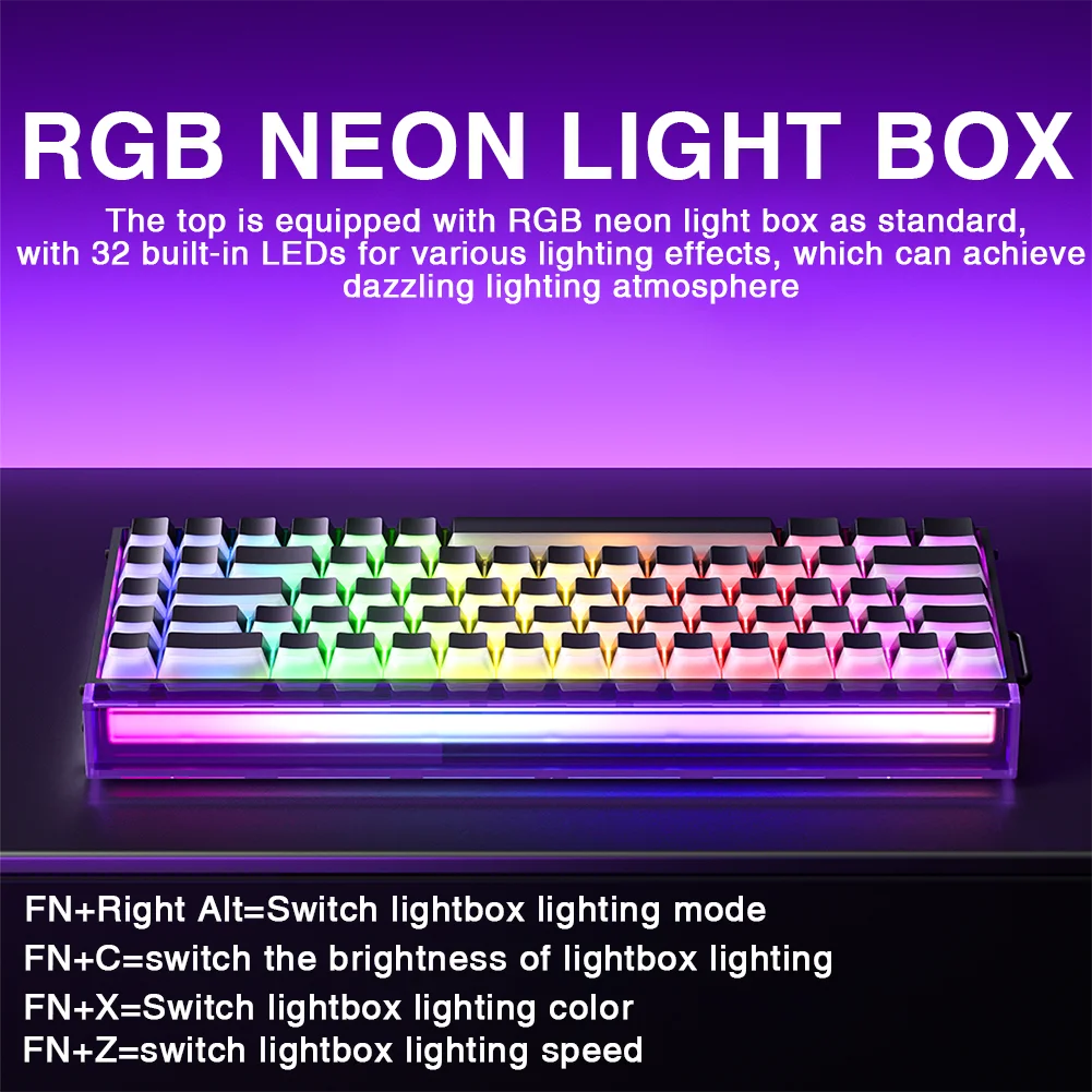 AULA HERO 68HE Magnetic Switch Esports Keyboard with Rapid Trigger