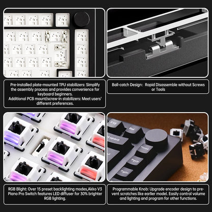 Akko MonsGeek M1 V5 Three-mode Mechanical Keyboard