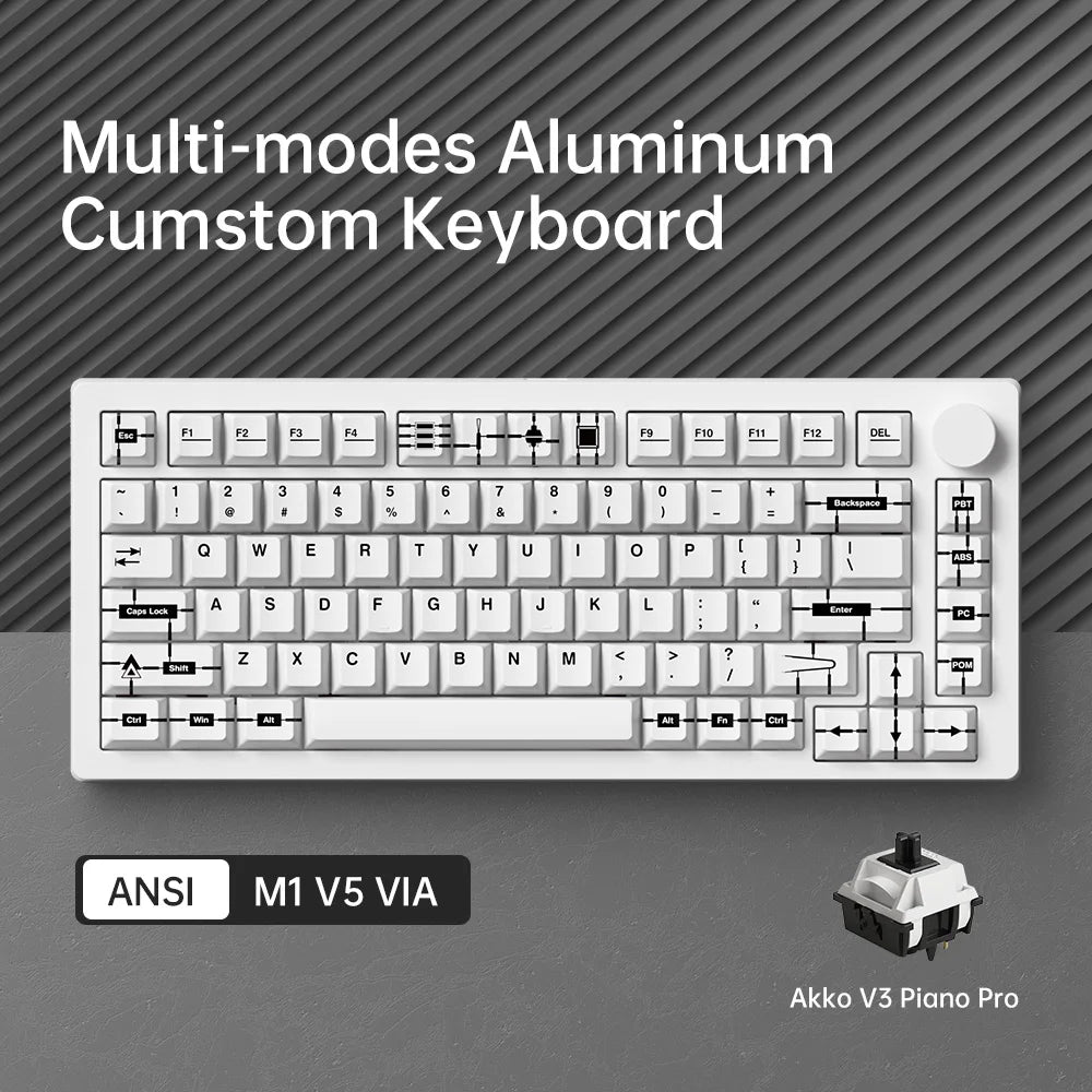 Akko MonsGeek M1 V5 Three-mode Mechanical Keyboard