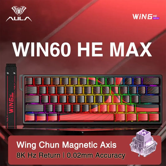 AULA WIN60 WIN68 HE Esports Magnetic Switch Keyboard